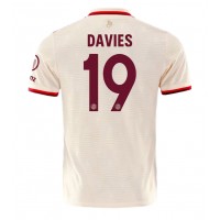 Echipament fotbal Bayern Munich Alphonso Davies #19 Tricou Treilea 2024-25 maneca scurta